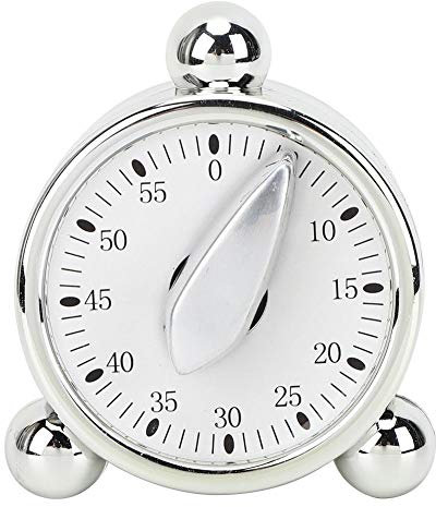 Küchenwecker, Retro Vintage Küchenuhr Mechanischer Küche Timer Alarm, Countdown Timer Präziser Wecker Dekoration für Zuhause Studio, Zeit angemessen und genauer zu bestimmen