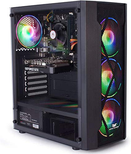 Veno Scorp Gaming PC Intel i3 9100F 4.2GHz Quad Core, GTX 1050Ti 4GB, 8GB 2400MHz, 300mbps WiFi, Windows 10