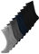 JACK & JONES 10-er Set Socken Schwarz Dunkelblau Grau Mix Größe 41-46
