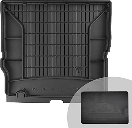 FROGUM ProLine 3D Gummimatte Exklusive Auto Kofferraummatte Kofferraumwanne für Opel Zafira A 1999-2005 | Bequemer Organiser | Die höchsten Kanten