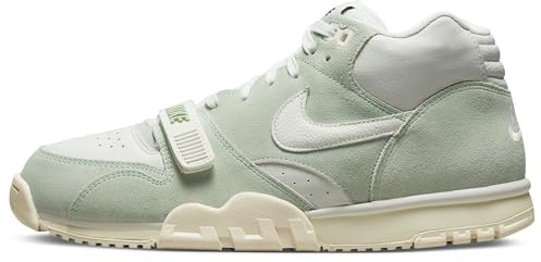 Nike Herren Air Trainer 1 Sneaker, Enamel Green/White, 38 EU