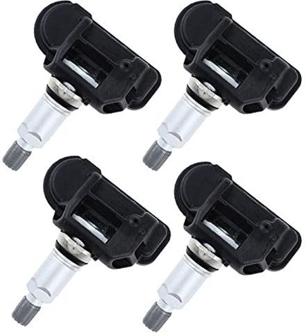 LadyCent TPMS Reifendrucksensor für Opel Adam Astra J Cascada Insignia Zafira, 4 Stück Reifendruckkontrollsystem Sensor