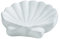 Porte-Savon en Forme de Coquillage, Plateau à Bijoux en Forme d'étoile de mer, Porte-Savon en céramique pour Salle de Bain, Baignoire, évier de Cuisine et Coiffeuse (Coquille)