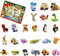 Adventskalender 2023 für Kinder Erwachsene, Weihnachtskalender Kinder, 24 Tiere Bausteine Set Weihnachtsspielzeuge Bausatz Konstruktionsspielzeug, MOC Klemmbausteine Kompatibel mit Großen Marken