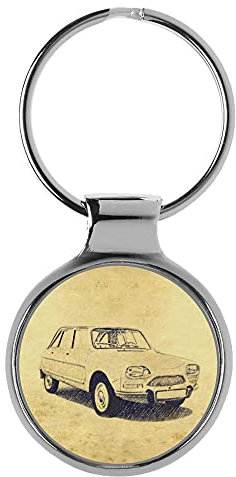 KIESENBERG 3D Porte-clés Cadeau pour Citroen Ami 8 Fan A-5611