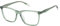 Zadig & Voltaire Quadratisch Cellulose acetate Brillen in Transparent Green für Damen, Brille mit Sehstärke, optional mit Sonnenbrillen tönung oder Blaulichtfilter (Modell VZV379)