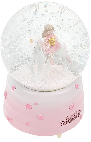 Cabilock Unicornio Bola De Cristal Brillo 3D Regalo