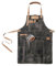 Black Forest Fox LOGAN MASTERPIECE Leder Grill Schürze Cracker Schwarz