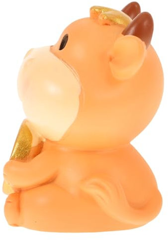 Abaodam 2 STK Kälber Sparschwein Geldtopf Glücklicher Glücks-ochse Geldbank Biene Plüsch Feng-Shui-Dekoration Mini-Waschmaschine Spielzeug Vinyl Kleine Veränderung Kind