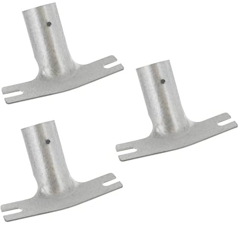 TRIUSO Stielhalter aus Metall verzinkt Metallstielhalter Ø 28 mm für Besen Besenstiel (3 Stück)