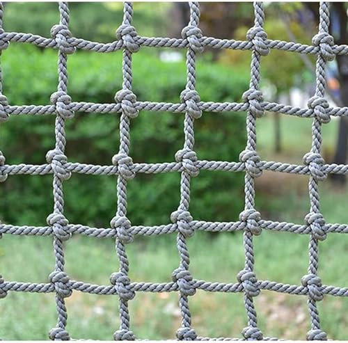 MOZ4dxy Filet d'escalade de jardin, filet de jeu pour équipement d'escalade, filet robuste pour protection des cabanes dans les arbres (2 x 4 m)