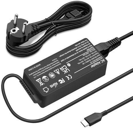 100w USB C Chargeur pour Ordinateur Portable Le Novo Thinkpad L14 Gen 4, Le Novo Chromebook 13 330, IdeaPad 14ABA7 14IAL7, Le Novo Yoga, Cordon d'alimentation pour Ordinateur Portable de Type C