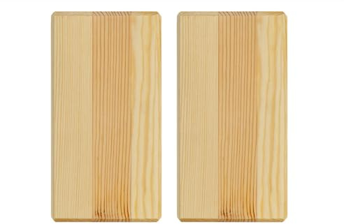 PROJECT OF WOOD Yogablock Holzklötze für Yoga Pilates Stretching und Meditation Natürlich umweltfreundlich stabile Unterstützung für das Training