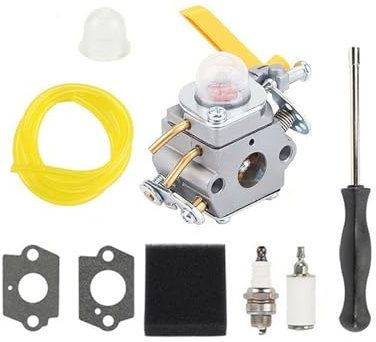 Vergaser für Freischneider Vergaser Heckenschere Vergaser Vergaser Werkzeuge Luftfilter Kraftstoffschlauch Primerpumpe für Homelite für Ryobi 25cc 26cc 30cc Vergaser