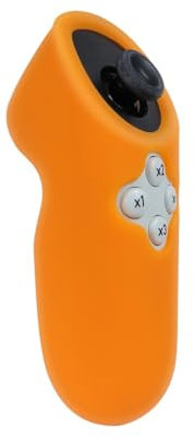 Soft Silicone Case for Xbox Adaptive Joystick Protective Cover for Xbox Adaptive Joystick Controller Protection Sleeve (orange)