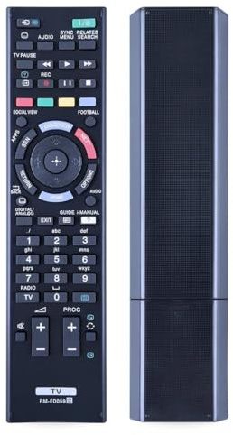 CLVIZCXOM RM-ED059 Remote Control Fit for Sony LED TV Remote Control, Compatible with KDL-32W705B KDL-32W706 KDL-42W817B KDL-50W828B