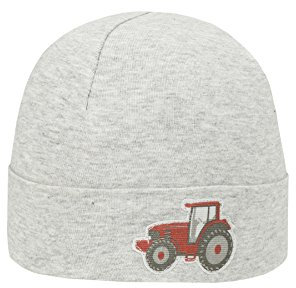 Döll Jungen Topfmütze Jersey Mütze, Grau (Light 8100), S (Herstellergröße: 49)
