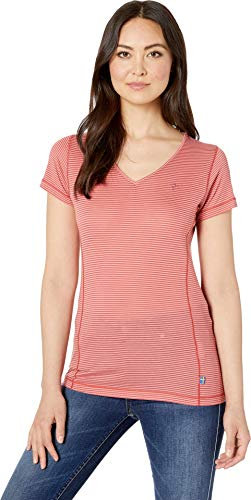 Fjüllrüven Damen Abisko Cool T-shirt W. T Shirt, Orange (Dahlia), L EU