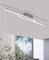 EGLO connect LED Deckenleuchte Fraioli-C, 2 flammige Deckenlampe aus Aluminium und Kunststoff in Nickel-Matt, Weiß, Farbtemperaturwechsel (warm, neutral, kalt), RGB, dimmbar, L 105,5 cm