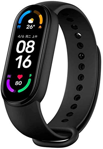 MI Band 6 Smartband, Black, Plain
