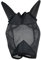 ECP Equine Comfort Products Pferd Fliegenmaske mit Ohren UV-Schutz Insektenschutz Verstellbarer Gurt Atmungsaktives Mikro-Mesh Verstärkte Augenpfeile Leichte Passform Schwarz