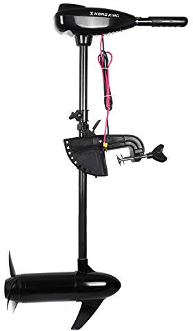 Außenbordmotor Bootsmotor, 46/80/85LBS Elektroaussenborder Bootsmotor Aussenborder Außenborder Elektromotor für Schlauchboote, Gummiboote (24V 85lbs 1152W)