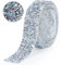 tenn well Selbstklebende Strassstreifen, 30 mm Harz-Strassband, Glitzerstreifen, Aufkleber, Strass-Klebeband für Handwerk, Spiegel, Kleiderschrank, Küche, Badezimmer, Dekoration(Bunt)