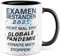 Examen Geschenk Examen Tasse 2025 Geschenk Männer Frauen Prüfung lustig, Kaffeetasse Examina bestanden Ausbildung Studium Staatsexamen Pflege Lehrer Prüfungen Kaffeebecher