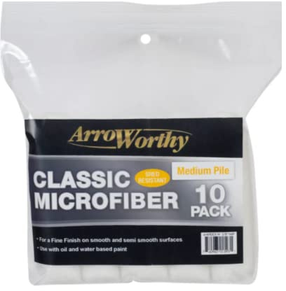 Classic 4 Microfiber Mini Rod Style 10-Pack Medium Pile