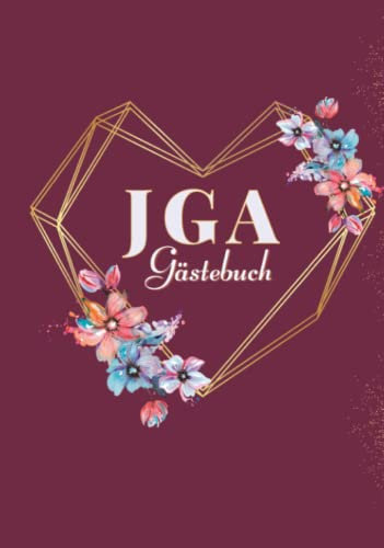 JGA Gästebuch: Prefekte Album zum Junggesellinnenabschied , Frauen erinnerungsalbum zum ausfüllen mit Platz für Glückwünsche und Fotos , Ideal Geschenk für die Braut.