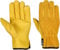 Leder-Arbeitshandschuhe, Arbeits- und Gartenhandschuhe ornensicher, für Garten und Gebäude, strapazierfähig, Allzweck-Gripper, für Herren und Damen, atmungsaktive und flexible Konstruktion, L, 1 St