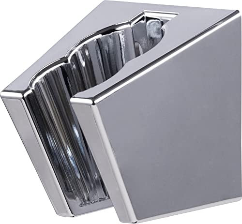 Soporte mural para teleducha en ABS cromado | Compatible con teleduchas estándar | Resistente, funcional y fácil de instalar | EUROSANIT