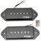 Wilkinson WO90 Céramique Micros P90 Dogear Pickups Set pour Guitare électrique Les Paul SG, Noir