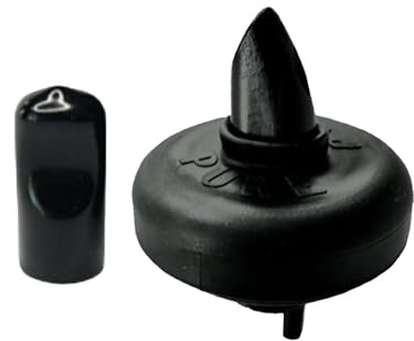 The Pure Pour - Tequila Spout & Dust Cover – Leakproof Liquor Bottle Pourer for Patron, Don Julio & Fluted Bottles – Barware Alcohol Dispenser – Made in USA - 1 Pack