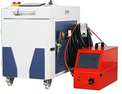 MCWlaser 2000W Handheld Laser Welding Machine Continuous Fiber Laser Welder with Auto Wire Feeder and Cooling System for Metal Welding