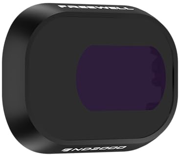 Freewell ND2000 Filtri compatibili con Mini 4 Pro | Fotografia a lunga esposizione per obiettivo fotocamera a densità neutra