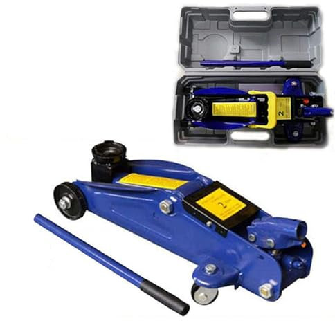 Gato hidráulico 2T, altura regulable 135 – 320 mm, equipo de taller para furgonetas y garajes, bolsa de transporte