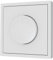 MC POWER LED-Dimmer Unterputz | Shallow | UP Dimmer + Rahmen für elektronische Trafos Ein/Aus Druckknopf, Dimmer-Memory 250V/300W für LED-Leuchtmittel geeiegnet, weiß