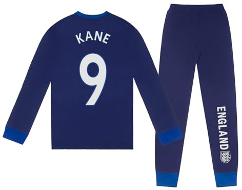 England Boys Kane 9 Long Sublimation Pyjamas 3-4 Years