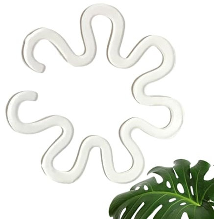 Porta Del Gambo Vegetale - Foglie Fiorgola Stand | Monstera STEM STEM SUPPORTO GRAPLE | Stabilizzatore Monstera A Guscio Di Tartaruga Riutilizzabile | Clip Di Supporto Di Mantenimento 'impianto Pe
