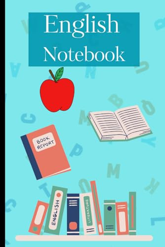 English Notebook: Educational Note Taking Book for Students and Teachers
