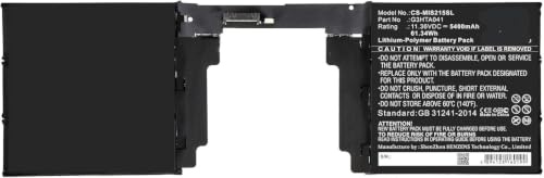 Battery for Microsoft Surface Book 2 1793 15 PN: G3HTA041 5400mAh / 61.34Wh