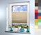 Sun World Plissee nach Maß, deutsche Wertarbeit, hochqualitative Wertarbeit, für Fenster und Türen, alle Größen, Maßanfertigung, Jalousie, Faltrollo (Farbe: Beige, Höhe: 201-210cm, Breite: 20-50cm)