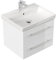 emotion Badmöbel mit Villeroy & Boch Avento Waschbecken 60cm Weiss Hochglanz