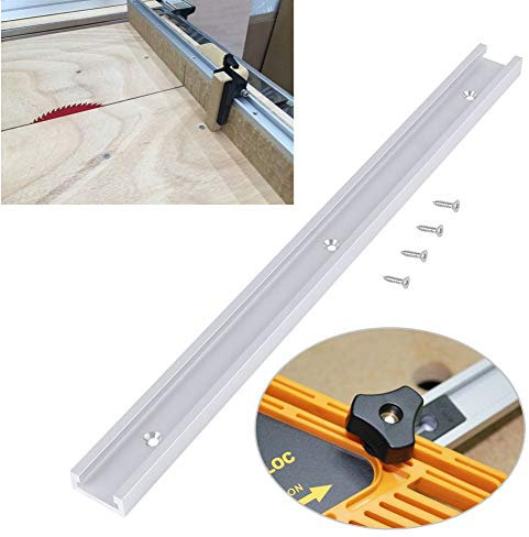 T-Schiene，Jectse 400mm Aluminiumlegierung T-Nut, Gehrungshalterung, für den Bau von Vorrichtungen und Vorrichtungen für Radialarmsägen, Werkbänke, Bohrmaschinen und verschiedene andere Maschinen