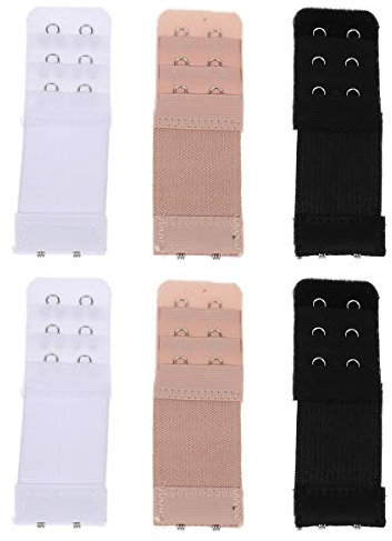 Healifty Prolunga per Reggiseno Elastico per Donna, 2 Ganci, 2 Ganci per Estensione