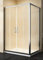Yellowshop - Box cabina doccia porta ante scorrevoli cristallo 6 mm bagno 130 140 150 160 170 (cm 150 x 70, Cristallo 6mm Puntinato Opaco)