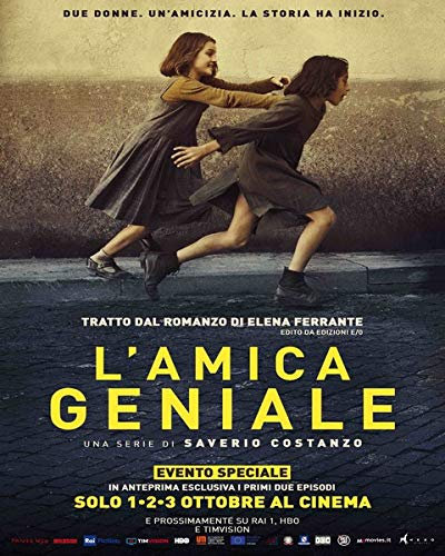 postercinema L'Amica Geniale TV Series (My Brilliant Friend) – Affiche de qualité - cm. 30 x 40