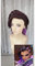 Game OW Sombra/Olivia Colomar Cosplay Wig Brown Purple Whtie Ombre Mixed Colors Heat Resistant Synthetic Hair Wigs + Wig Cap