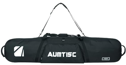 AUMTISC Snowboard & Ski Bags - Padded Travel Bag with Storage for Snowboard & Ski Equipment